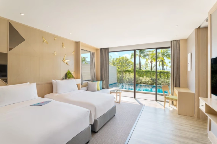 2 Bedrooms Villa oceanfront