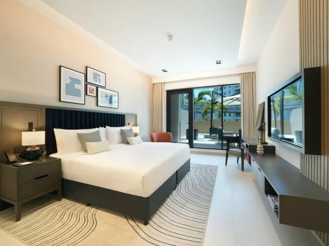 1 Bedroom Deluxe Terrace Double Apartment