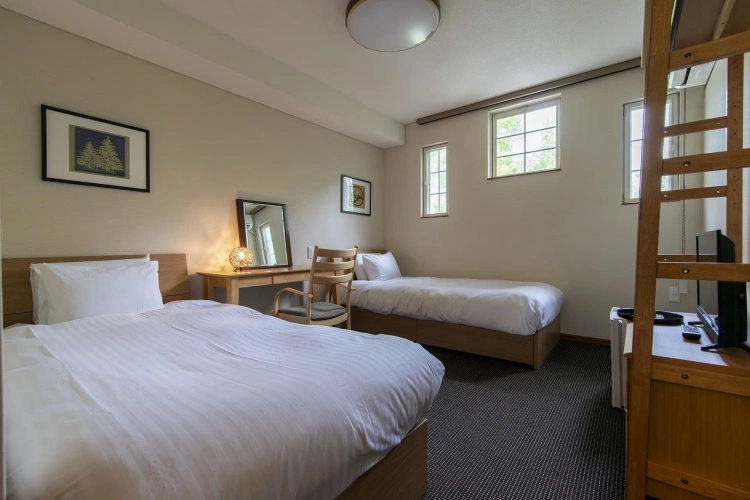 Open-Air Bath Twin Main Building room
