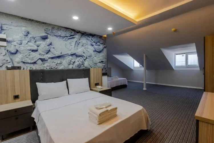 Deluxe Double room with balcony and with view