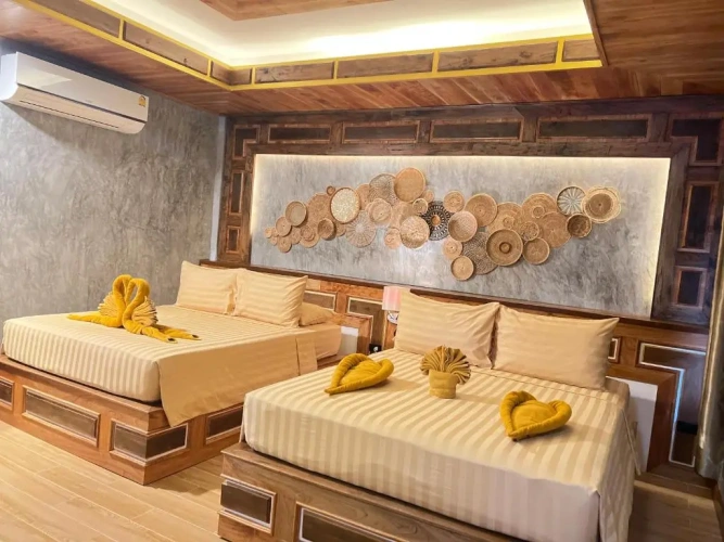 Air Conditioner Family Bungalow with sea view