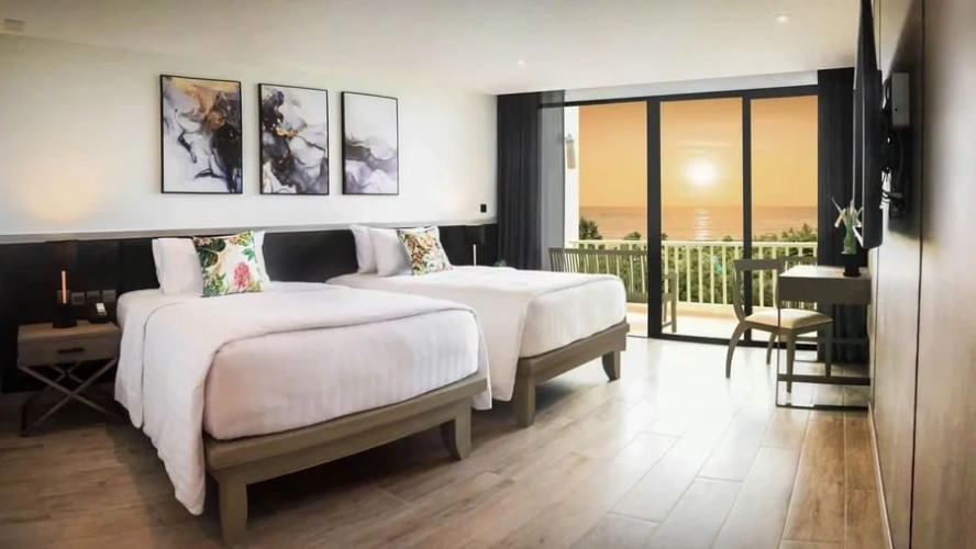 Paradox Twin room with balcony and with sea view