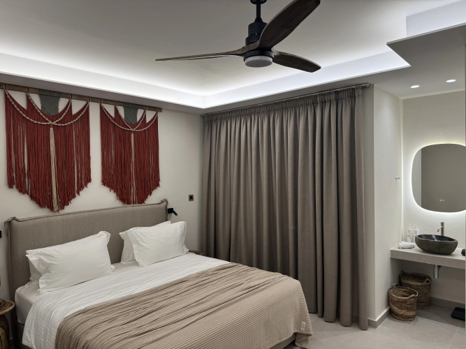 The Noverian Antama Organic Beach Resort Chania with Outdoor Heated Pool