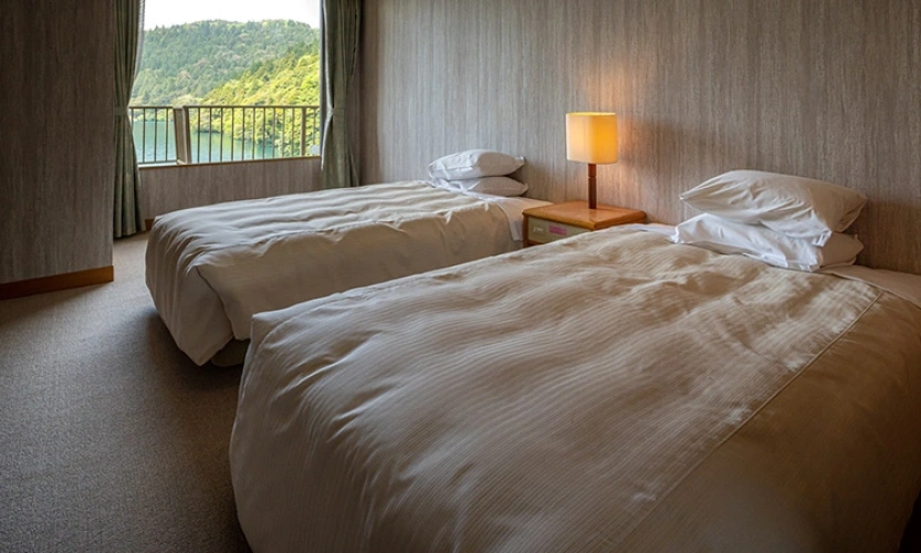 Suien Water Circle (Private Hot Spring Half Open-Air Bath) room