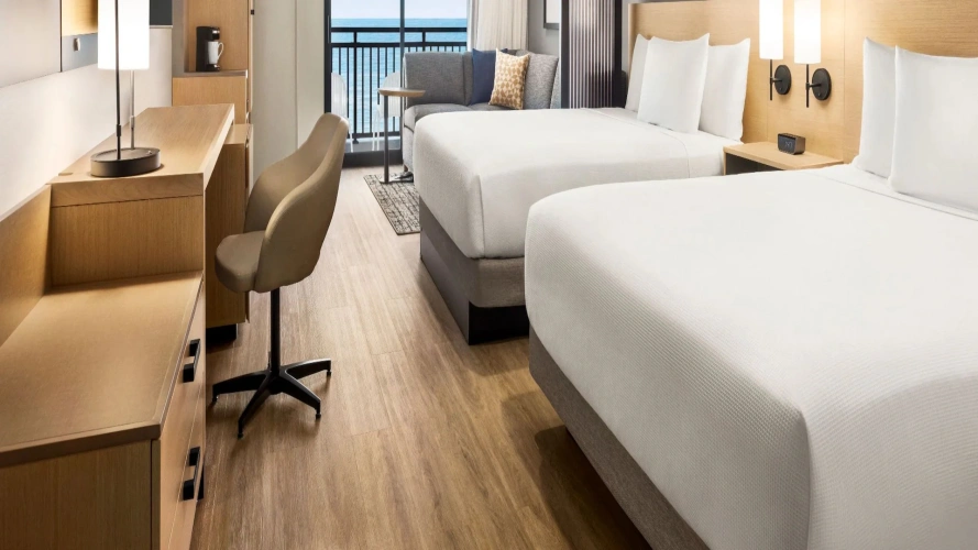 Twin room oceanfront