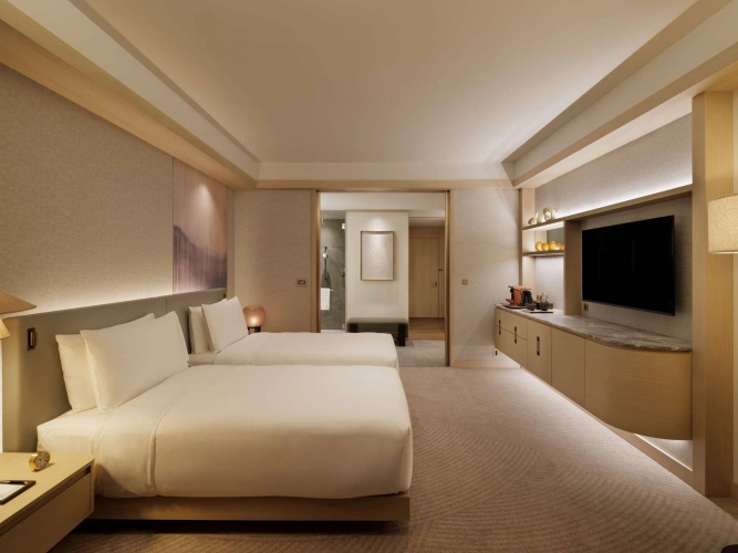 Fairmont Twin room with Tokyo Tower view