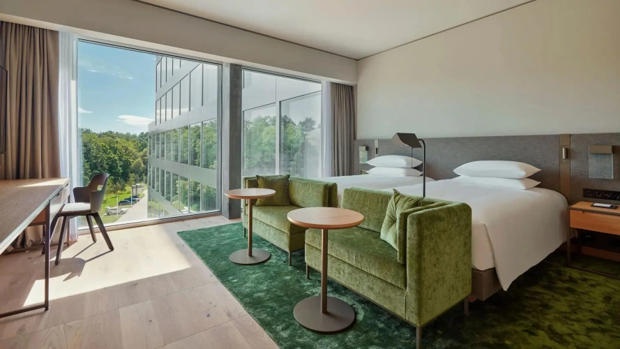 Deluxe Twin room with park view