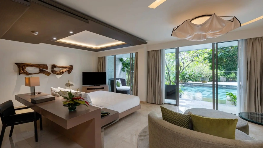 Pool Access Double Suite