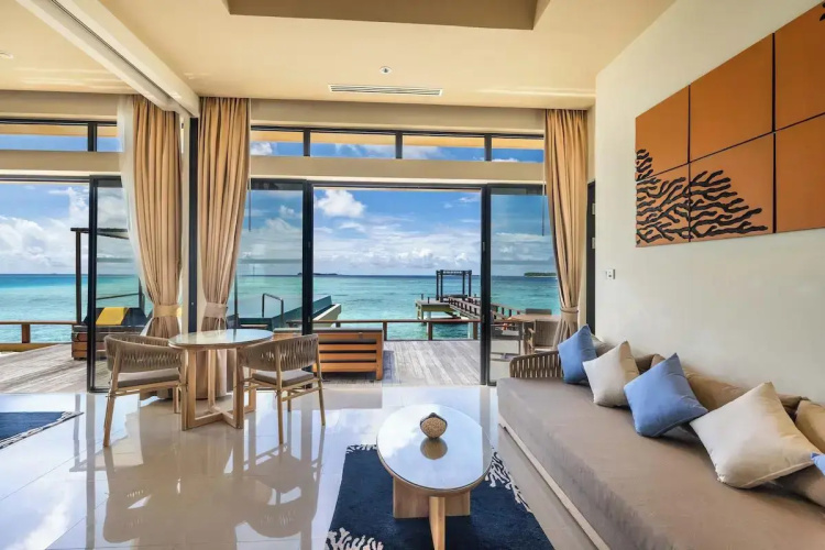 Angsana Velavaru – 20 percent off Return Seaplane for Two guests on stays of 4 nights or more between 1 March to December 2026