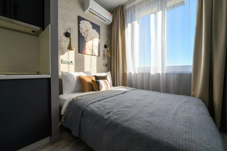 Фотография номера квартиры MOKO Apartments (МОКО Апартментс) на Берёзовой аллее