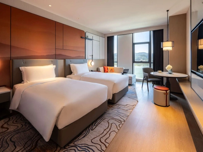 Deluxe Twin room with river view
