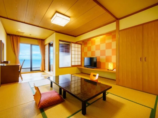 Japanese-Style With Semi-Open-Air Bath room