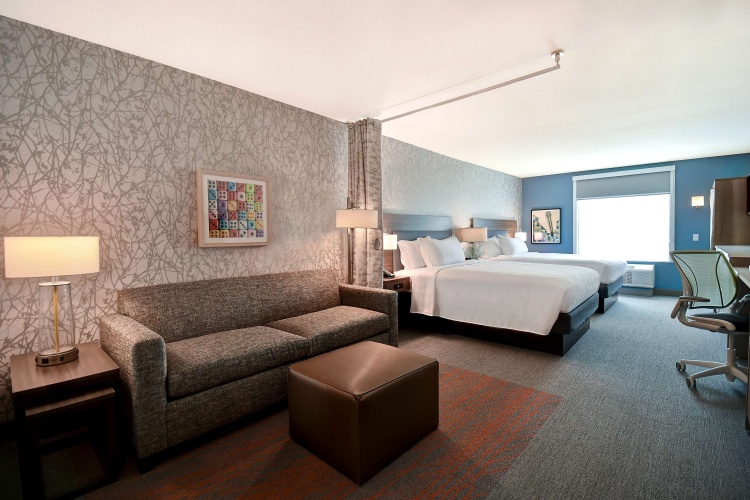 Hearing Accessible Twin Studio Suite