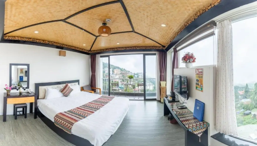 Deluxe Double room with panoramic view
