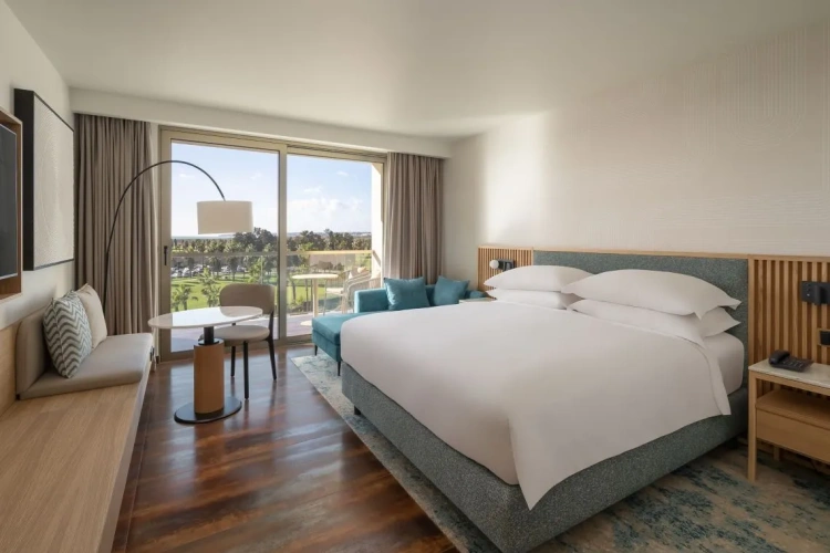 Deluxe Twin room with balcony and with resort view