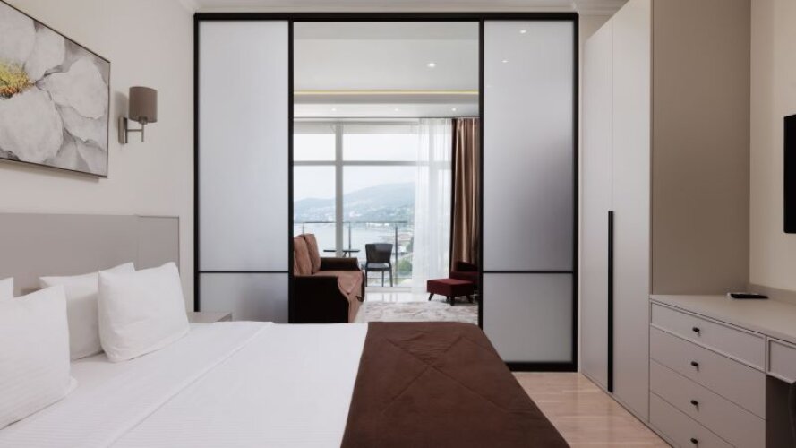 Люкс Premium с отдельной спальней с видом на море  - изображение 1