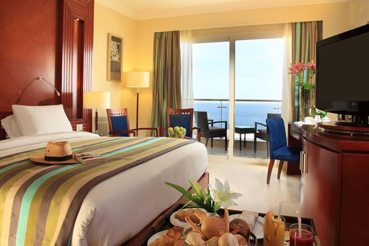 Deluxe Double room with balcony and with sea view