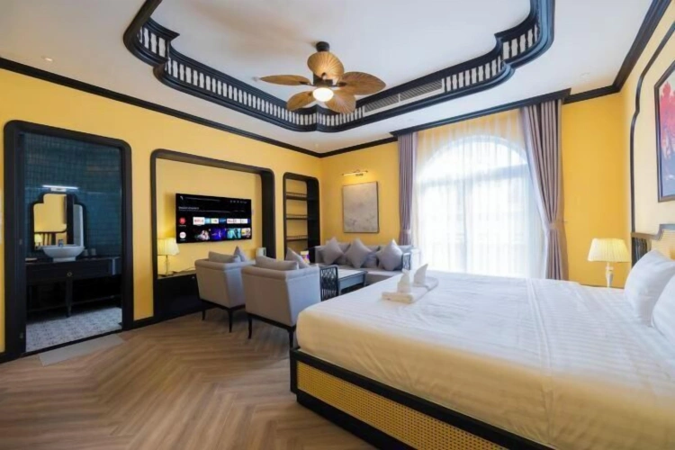Double Suite with balcony and with sea view