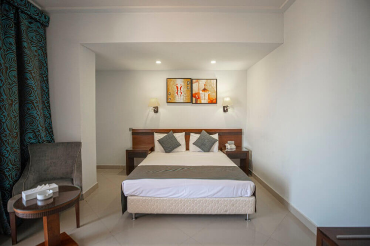 Standard Double room with pool view