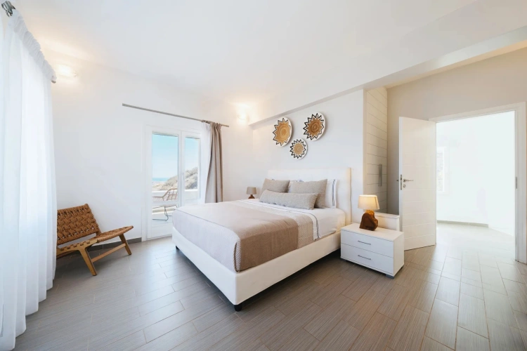 2-rooms with Stunning Views of Caldera & Outdoor Jacuzzi Double Apartment