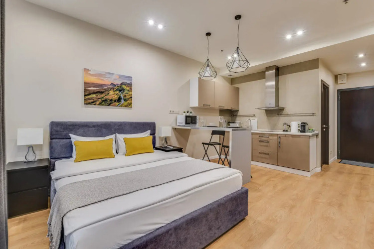 Фотография номера квартиры Business Apartments (Бизнесс Апартменс) на бульваре Ходынский 20А