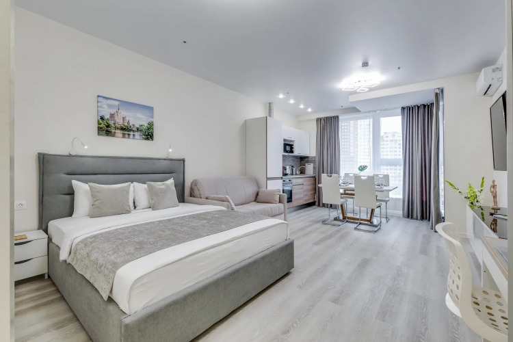 Фотография номера квартиры Business Apartments (Бизнесс Апартменс) на бульваре Ходынский 20А