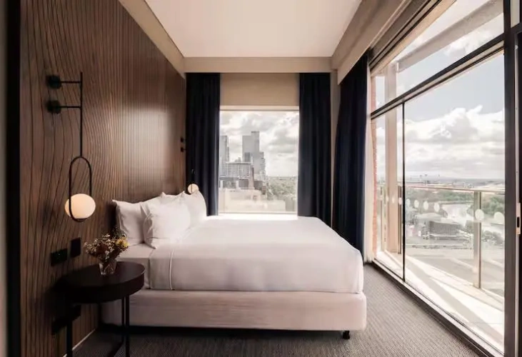 Skyline Double room with balcony and with river view