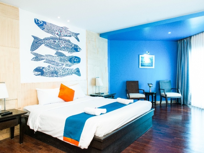 Superior Double room with partial sea view
