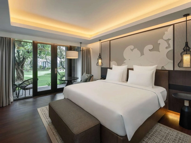 Exclusive Double Suite with garden view