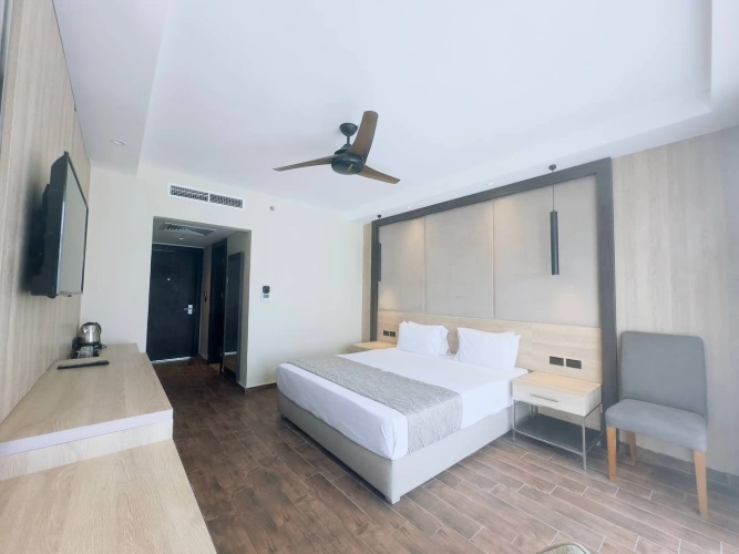 Deluxe Double room with pool view