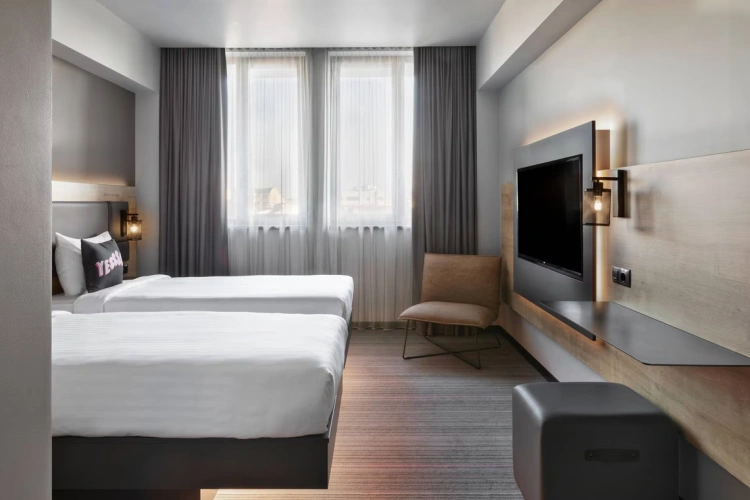 Moxy Standard Twin room