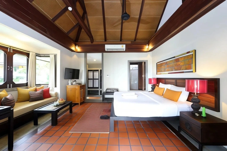 Orchid Deluxe Double Bungalow Beachfront