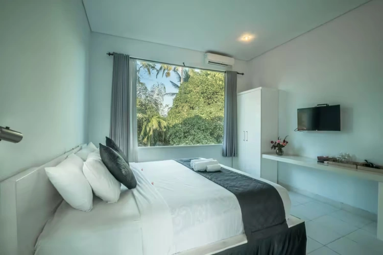 1 Bedroom Deluxe Double room with garden view