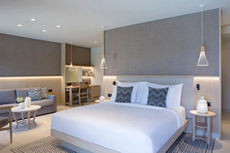 1 Bedroom Panoramic Private Pool & Jacuzzi Suite with sea view
