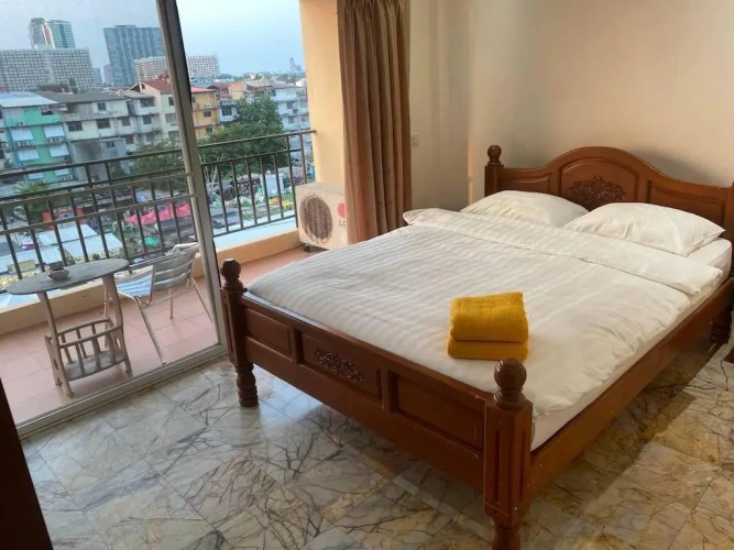 Budget Double room with balcony