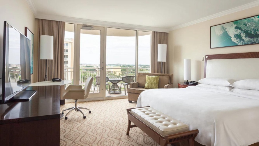 Tropical View Double room with balcony