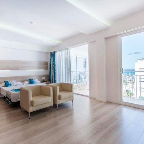 Double Junior Suite with Terrace with sea view