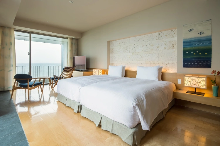 Kaze New building Ocean Garden Twin room