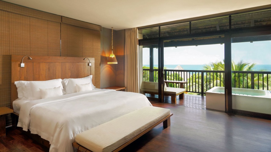 Jacuzzi Deluxe Double room with ocean view