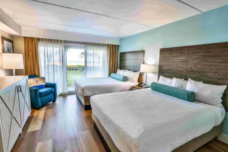 Oceanfront Access Cabana Level Twin Suite