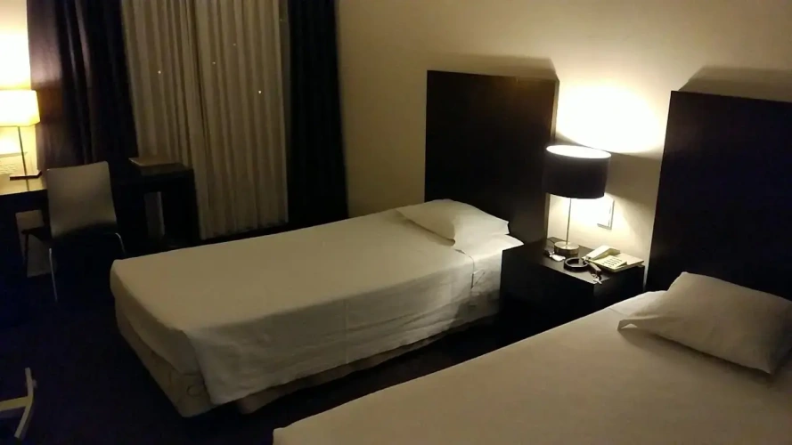 Superior Twin room with balcony and with pool view