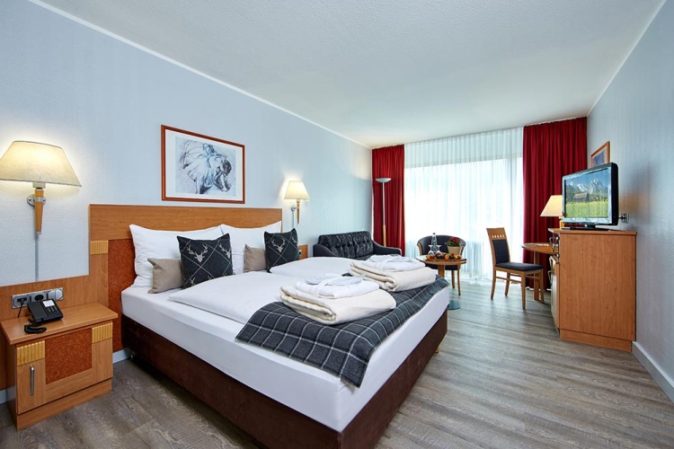 Deluxe Double room with balcony and with mountain view