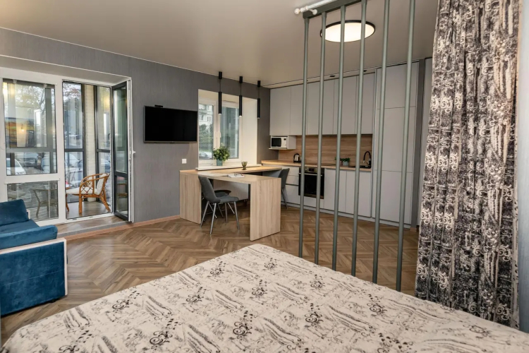 Фотография номера квартиры Апартаменты на набережной Ольгинская 5А