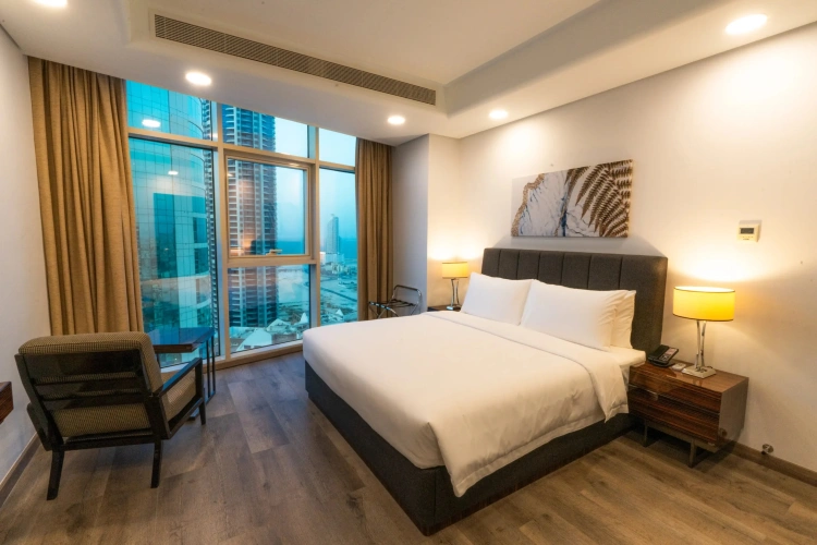2 Bedrooms Suite with city view