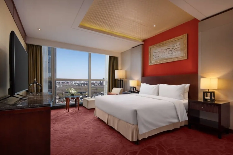 Capital Executive Lounge Access Double Suite with city view