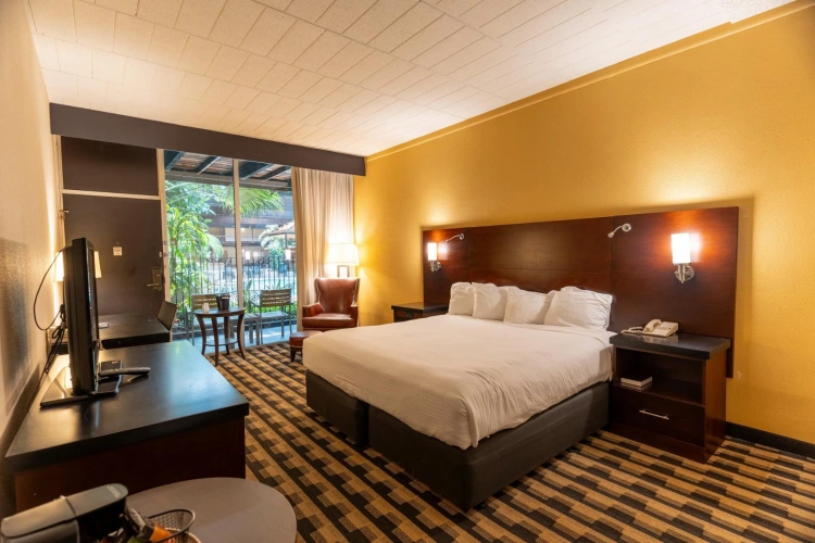 Deluxe Courtyard Accessible Double room