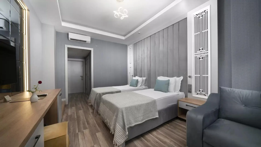 Handicapped Twin room with land view