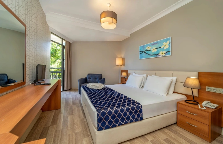 Standard Double room with partial sea view