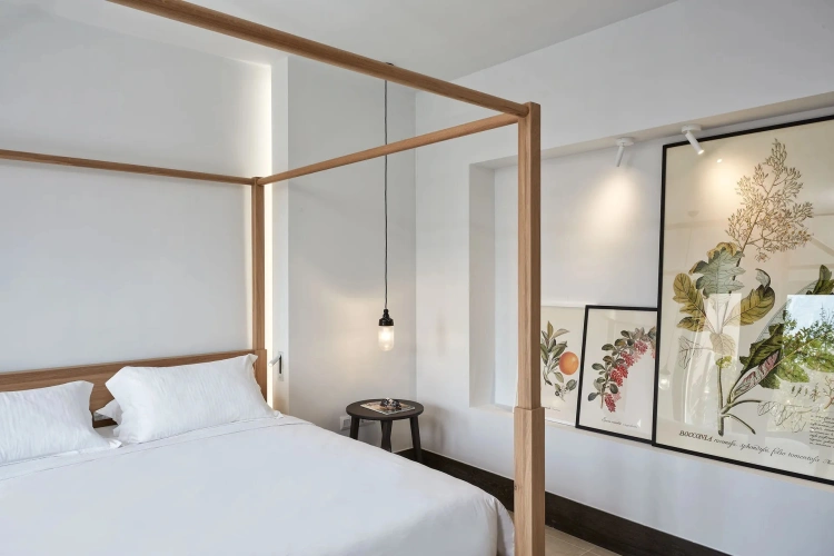 Senior Double Suite with garden view
