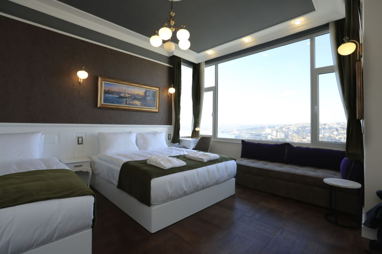 Deluxe Double Suite with sea view